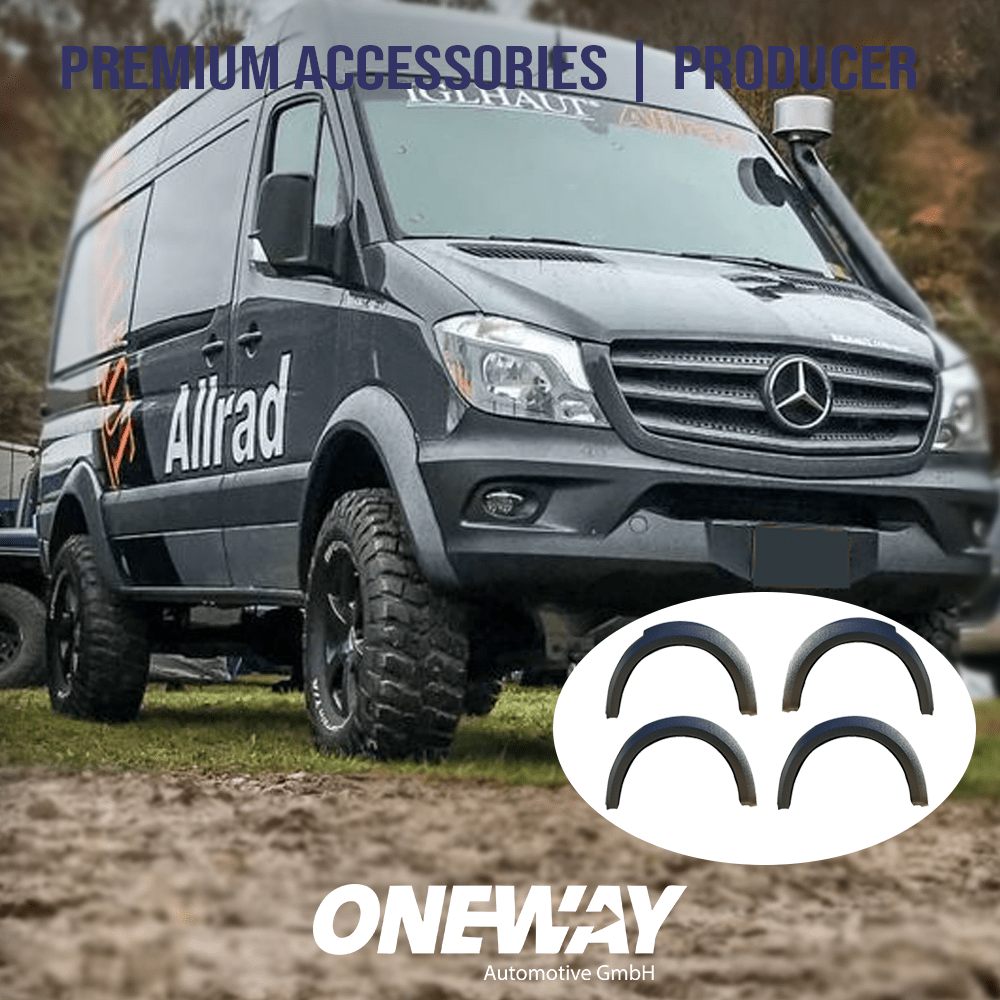 Oneway Kotflügelverbreiterungen MERCEDES Sprinter W906 Facelift 2014-2018