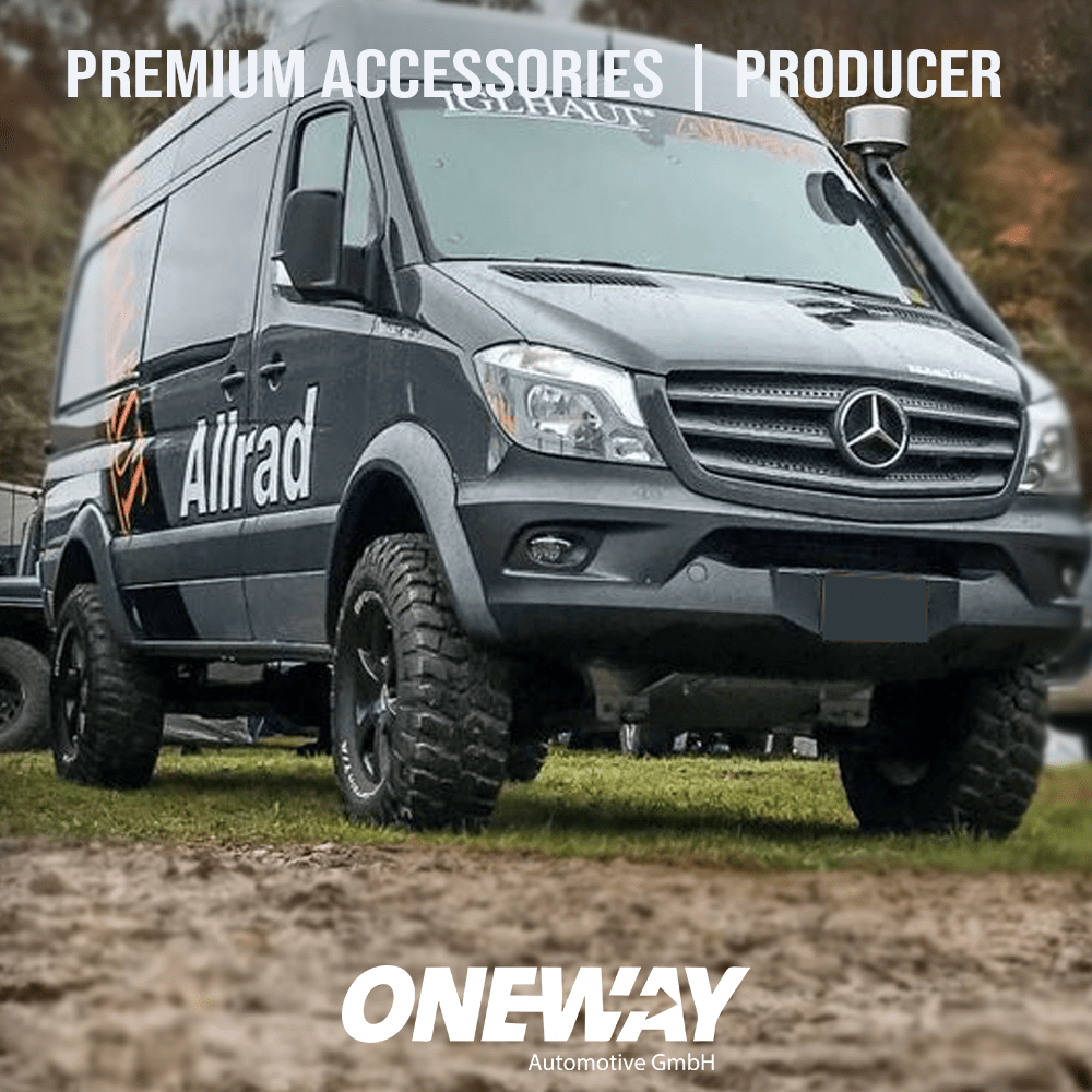 Oneway Kotflügelverbreiterungen MERCEDES Sprinter W906 Facelift 2014-2018