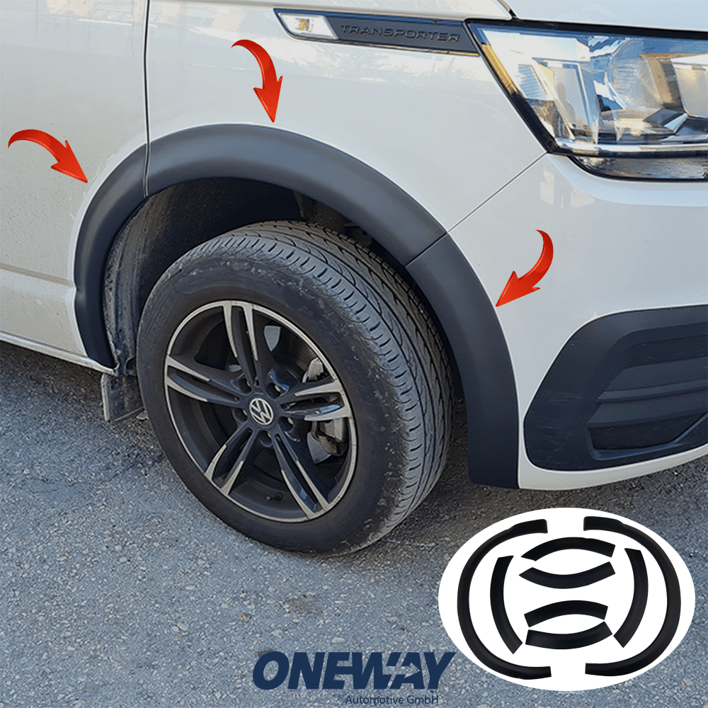 Oneway Radlaufleisten VW Transporter T6.1 2019–2022 mit ABE TÜV