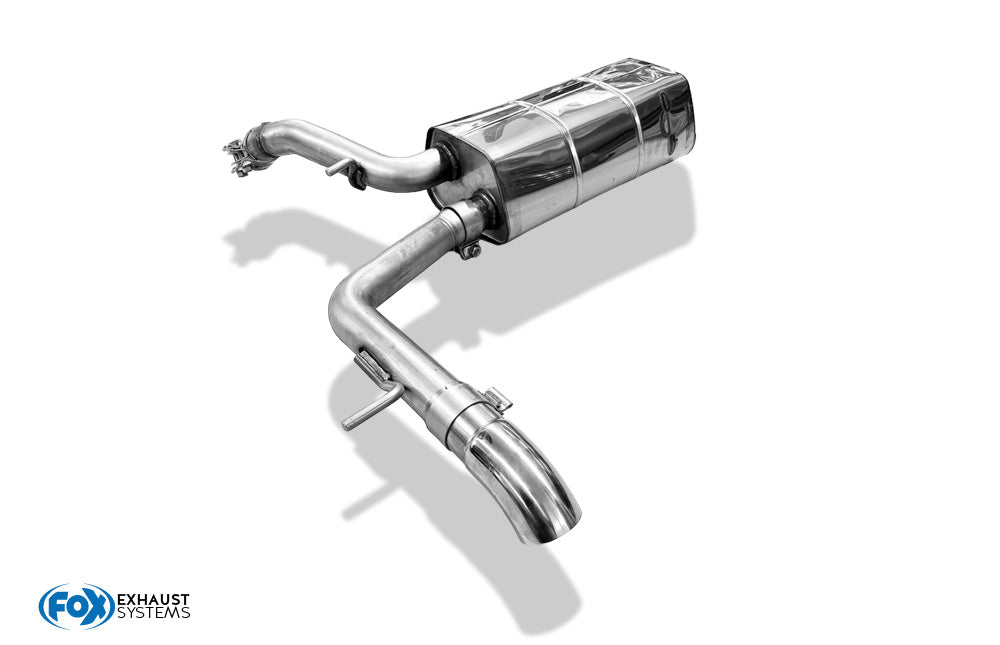 Audi A2 - 1,4l - 34l Tank Endschalldämpfer - 1x63 Typ 26