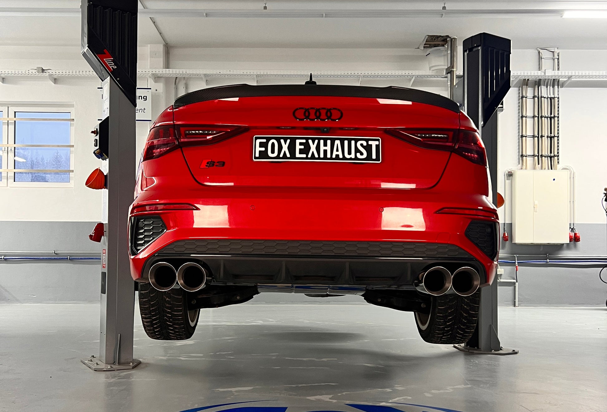 Audi S3 GY - Limousine Halbanlage ab OPF mit Abgasklappen - 2x114 Typ 25 rechts/links