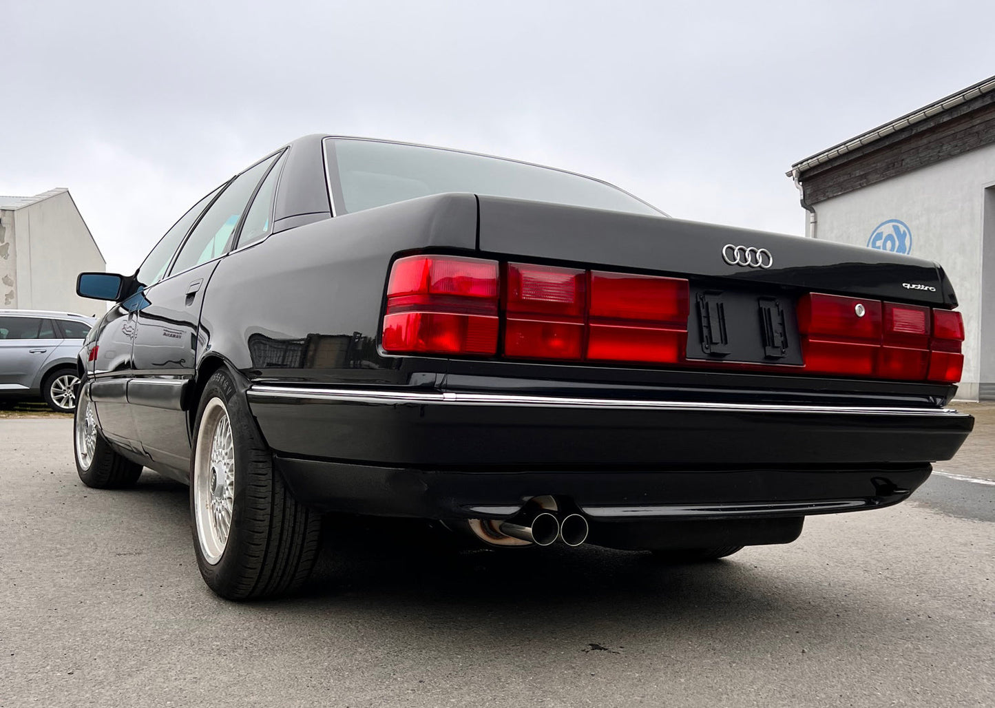 Audi 100 quattro Typ C3/ Audi 200 Typ 44Q Endschalldämpfer - 2x63 Typ 10