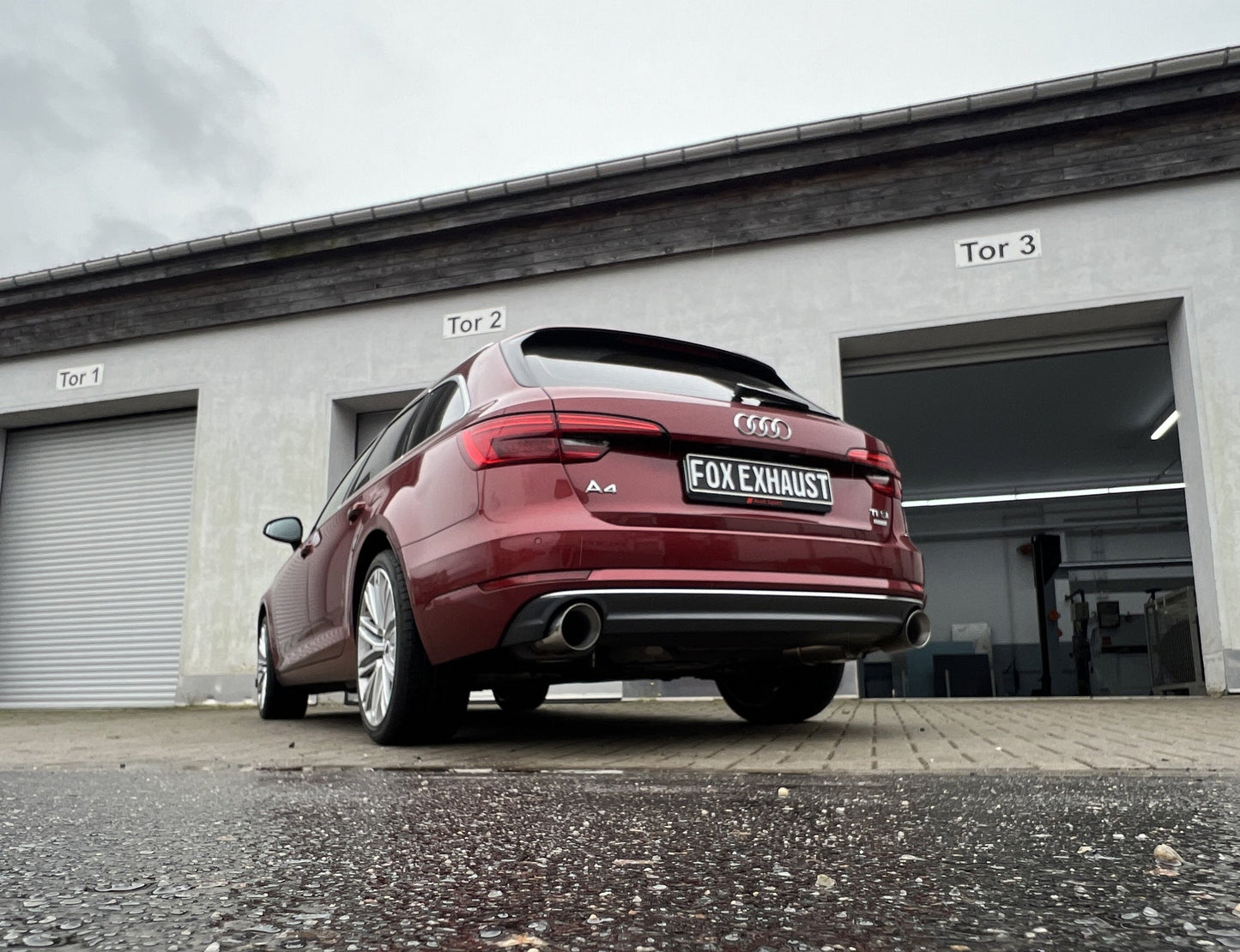 Audi A4 B9 - 2WD Endschalldämpfer rechts/links - 1x114 Typ 25 rechts/links