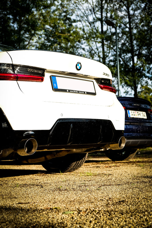 BMW G3 - 330i Halbanlage ab OPF mit Abgasklappe - 1x114 Typ 25 rechts/links