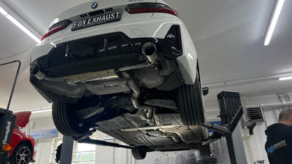 BMW G3 - 330i Halbanlage ab OPF mit Abgasklappe - 1x114 Typ 25 rechts/links