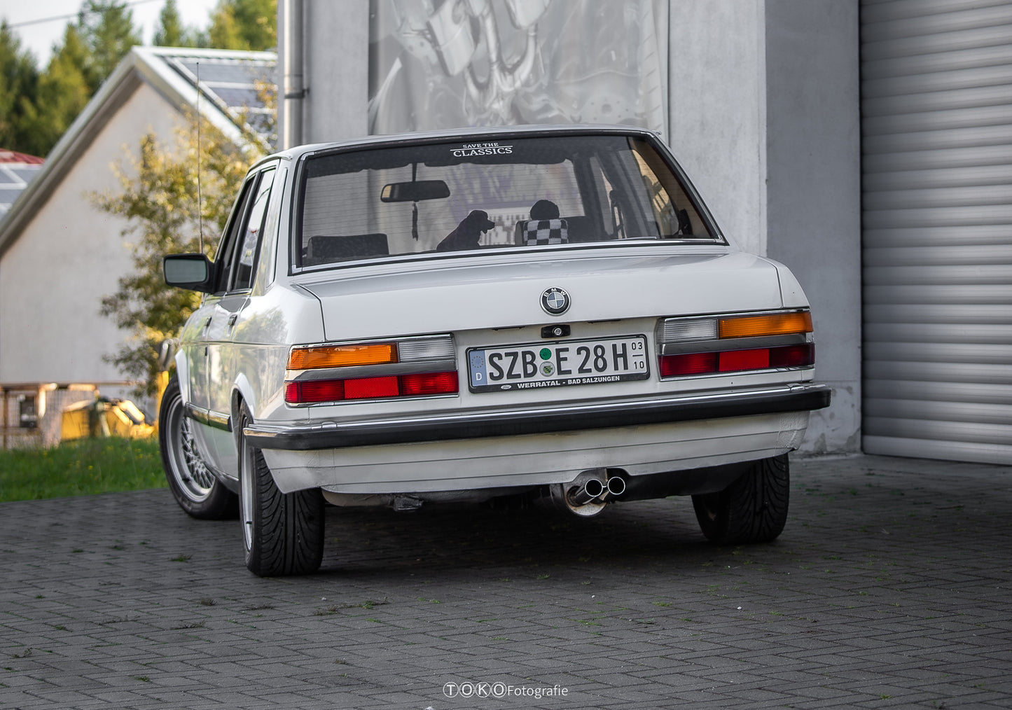 BMW E28 520i ohne Kat Endschalldämpfer - 2x55 Typ 10