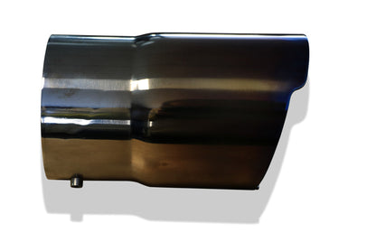 FOX Cover colour - 90mm Endrohrhülle mit Madenschrauben für Endrohr Ø80 - Länge: 150mm