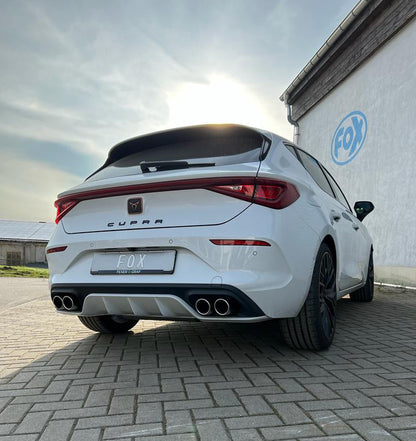 Cupra Leon 4x2 - KL Endschalldämpfer Ausgang rechts/links - 2x80 Typ 16 rechts/links