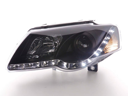 Scheinwerfer Set Daylight LED TFL-Optik VW Passat Typ 3C  05- schwarz