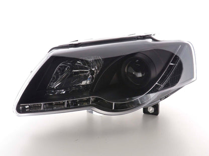 Scheinwerfer Set Daylight LED TFL-Optik VW Passat Typ 3C  05- schwarz