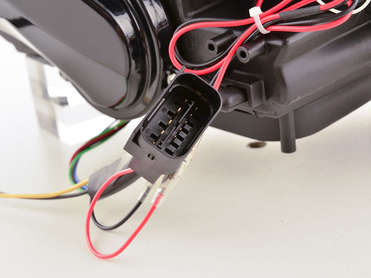 Scheinwerfer Set Xenon Daylight LED Tagfahrlicht BMW 3er E92/E93  06-10 schwarz