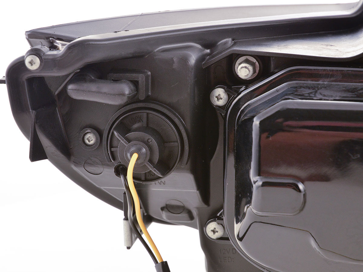 Scheinwerfer Set Xenon Daylight LED Tagfahrlicht BMW 3er E92/E93  06-10 schwarz