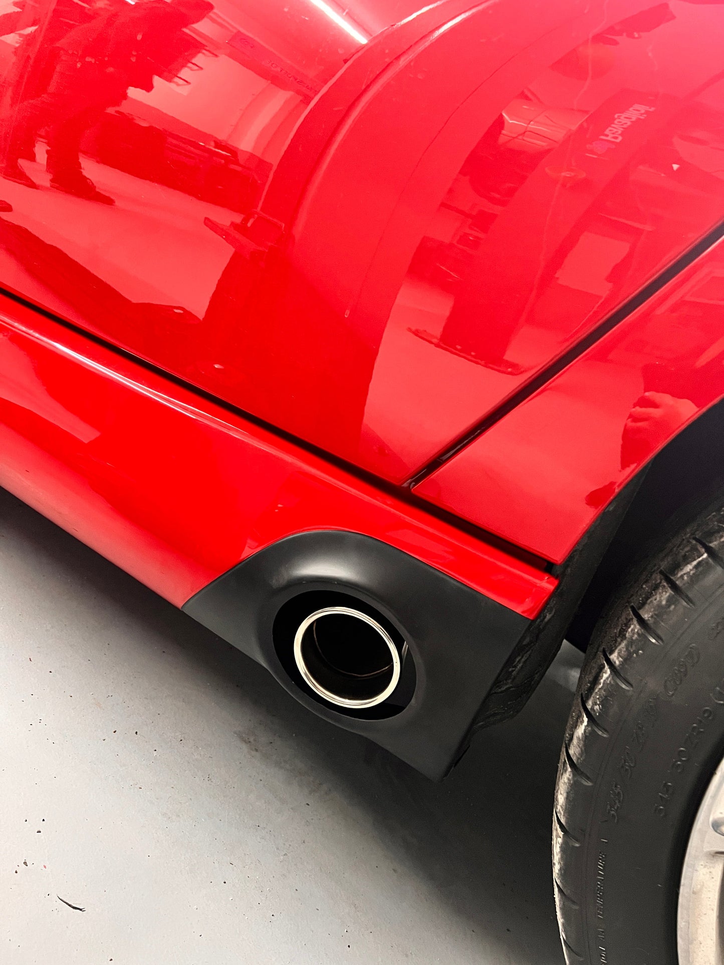 Dodge Viper SRT-10 Endschalldämpfer Sidepipe mit Thermoisolierung - 1x90 Typ 12 rechts/links
