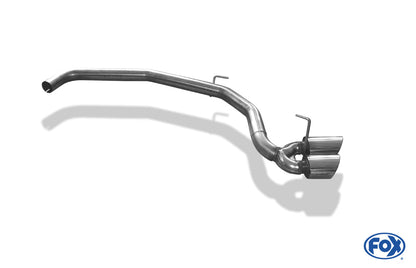 Fiat Ducato Wohnmobil Endrohr Ausgang zur Fahrerseite - 2x115x85 Typ 38