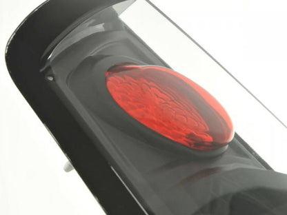 Rückleuchten Set Ford Fiesta Typ JH1 JD3 3-tr.  02-05 schwarz