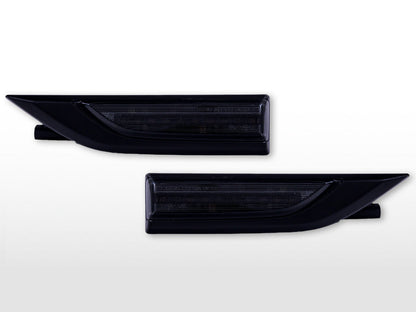 LED Seitenblinker Set VW T6 Bj. ab 16 schwarz/smoke