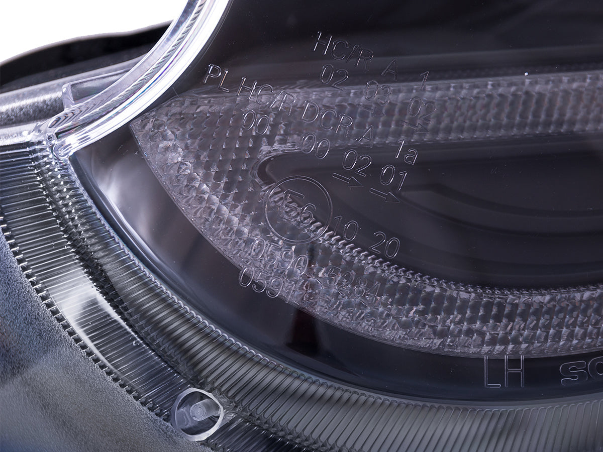 Xenon Scheinwerfer Set LED Standlicht Mini Cooper (R55, R56)  06-12  schwarz