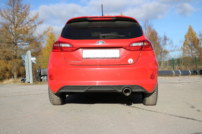 Ford Fiesta MK8 - JHH Endschalldämpfer - 1x100 Typ 25
