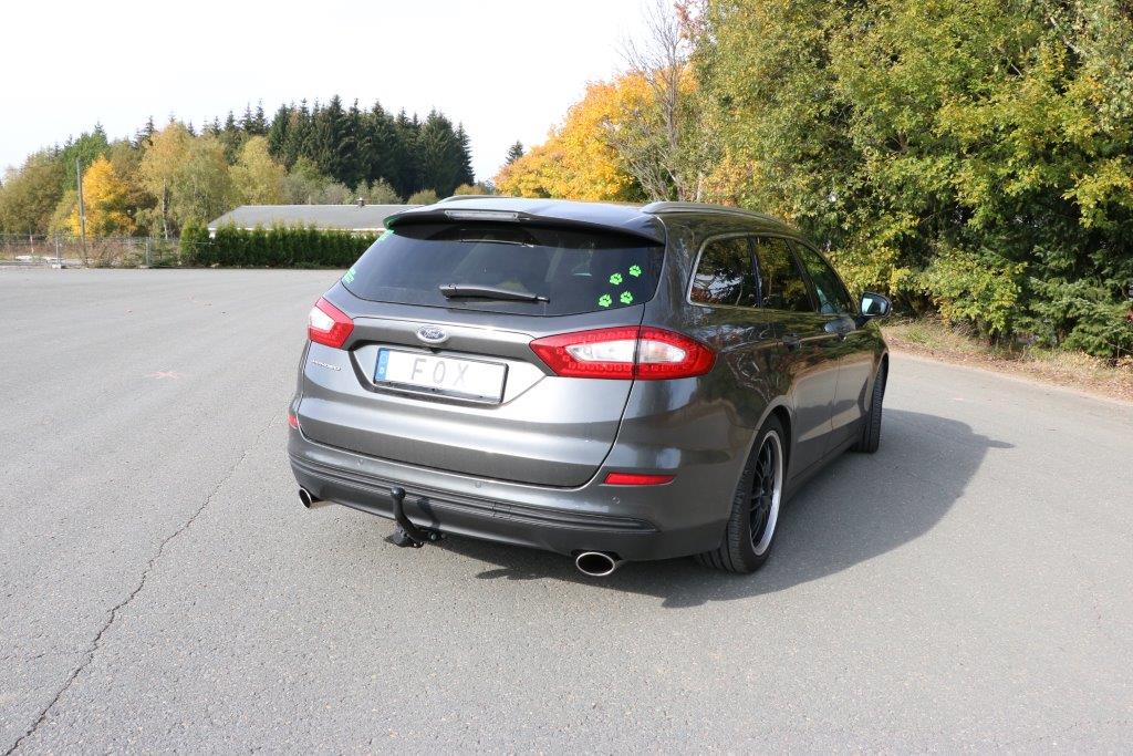 Mondeo V Schrägheck/ Turnier/ Stufenheck Endschalldämpfer quer Ausgang rechts/links - 115x85 Typ 38 rechts/links