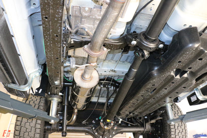 Ford Ranger 4x4 - Doppelkabine + Wildtrak Endschalldämpfer Sidepipe, Ausgang an der rechten Fahrzeugseite hinter dem Hinte...