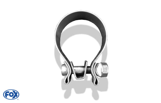 FOX Rohrschelle Edelstahl - Ø 66mm Aus eigener Herstellung!