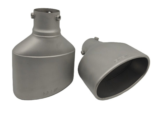 GRAIL Endrohrset | Edelstahl | oval | passend für Audi S3 8Y Oval