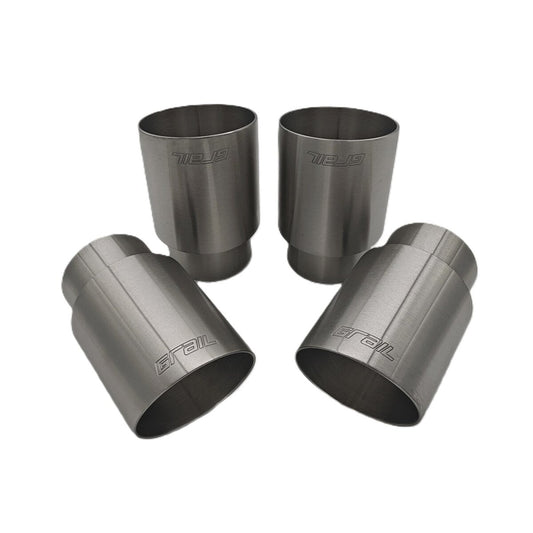 GRAIL Endrohrset | Edelstahl | oval | passend für BMW M6 E6x