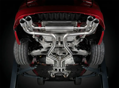 GRAIL Endrohrset | Edelstahl | passend für Alfa Romeo Giulia Quadrifoglio