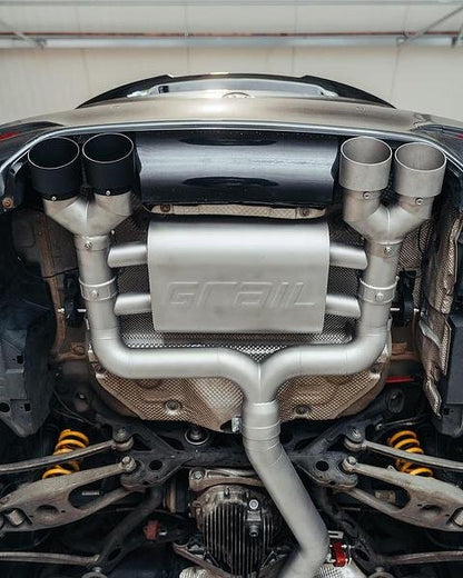 GRAIL Klappenabgasanlage | ECE | 3, 5" | ohne OPF | passend für BMW M3 F80