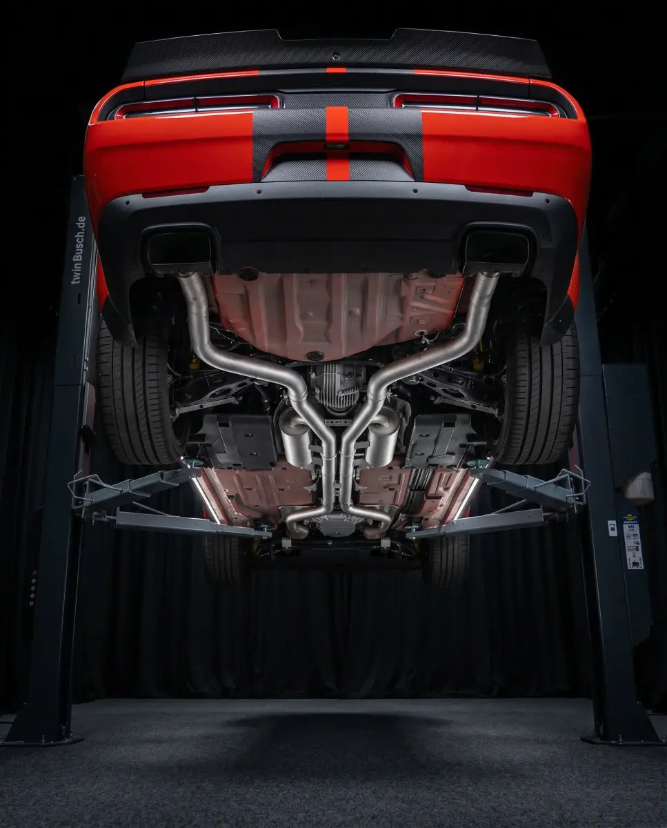 GRAIL Klappenabgasanlage | ECE | passend für Dodge Challenger 5.7 Hemi (Bj. 2008-2010)