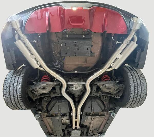 GRAIL Klappenabgasanlage | ECE | passend für Ford Mustang 3.7 V6 Gen.6 S550 (Bj. 2015-2017)(US-Modell) XTREME
