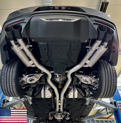 GRAIL Klappenabgasanlage | ECE | passend für Ford Mustang Gen. 7 5.0 GT V8 S650 (Bj. ab 2024)(US-Modell)