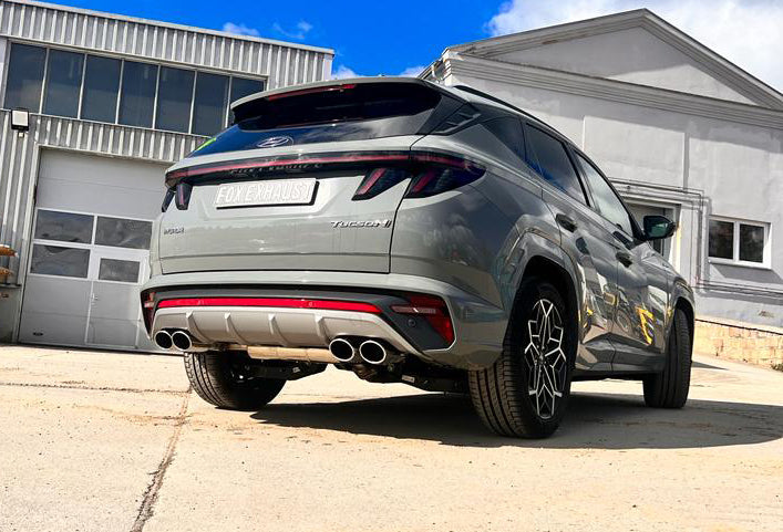 Hyundai Tucson NX4 - 4x2 & 4x4 Endschalldämpfer - 2x115x85 Typ 32 rechts/links