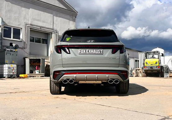 Hyundai Tucson NX4 - 4x2 & 4x4 Endschalldämpfer - 2x115x85 Typ 32 rechts/links