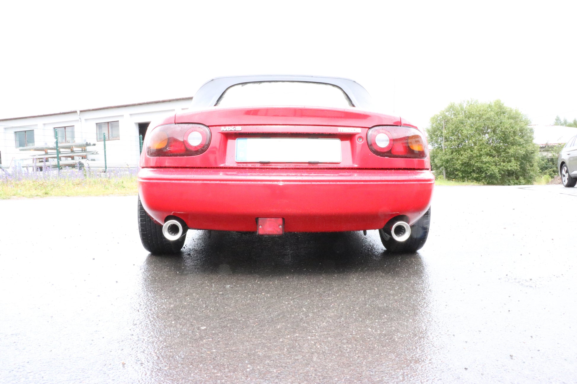 Mazda MX5 Typ NA Endschalldämpfer Ausgang rechts/links - 1x90 Typ 13 rechts/links