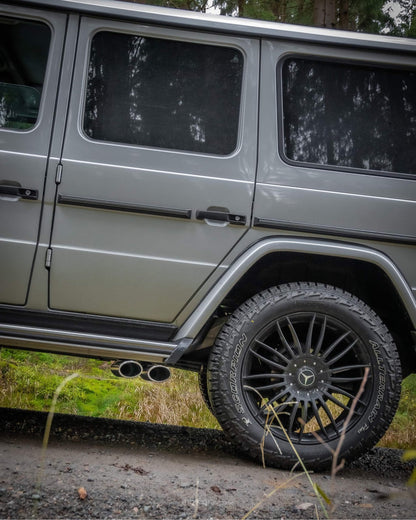 Mercedes G-Klasse G500 - 453 Auspuffanlage ab Kat - 2x115x85 Typ 32