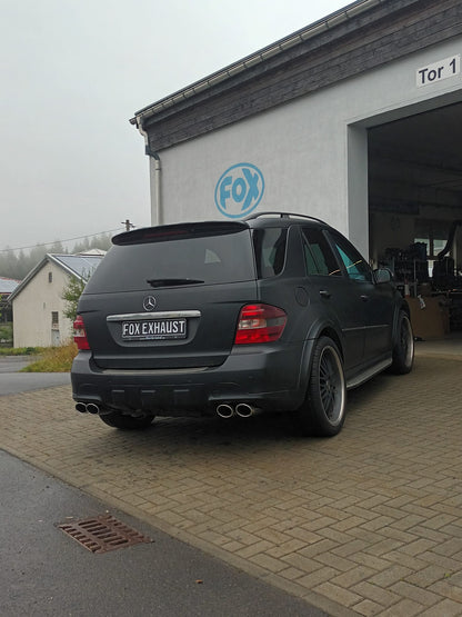 Mercedes M-Klasse Typ W164 Endschalldämpfer rechts/links - 2x115x85 Typ 44 rechts/links