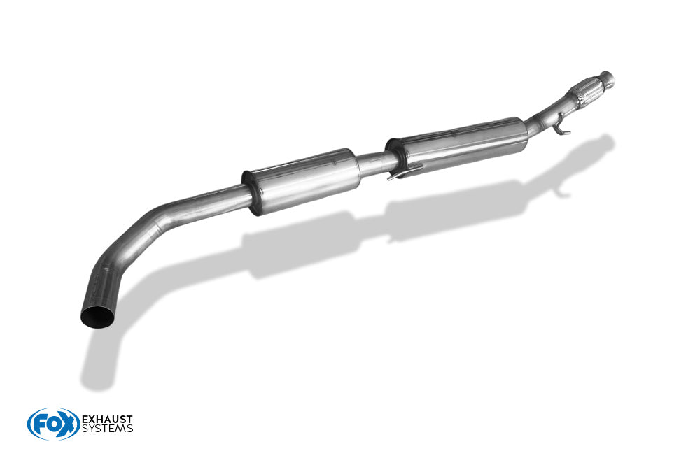 Nissan Micra K14 N Vorschalldämpfer 2-teilig inkl. Flexrohr