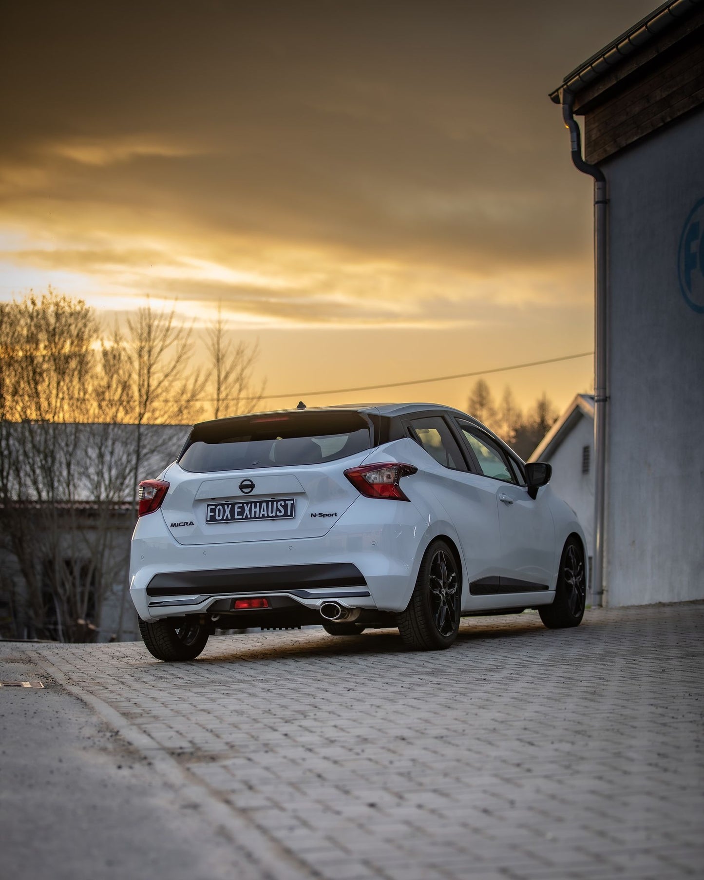 Nissan Micra K14 N Endschalldämpfer - 115x85 Typ 32