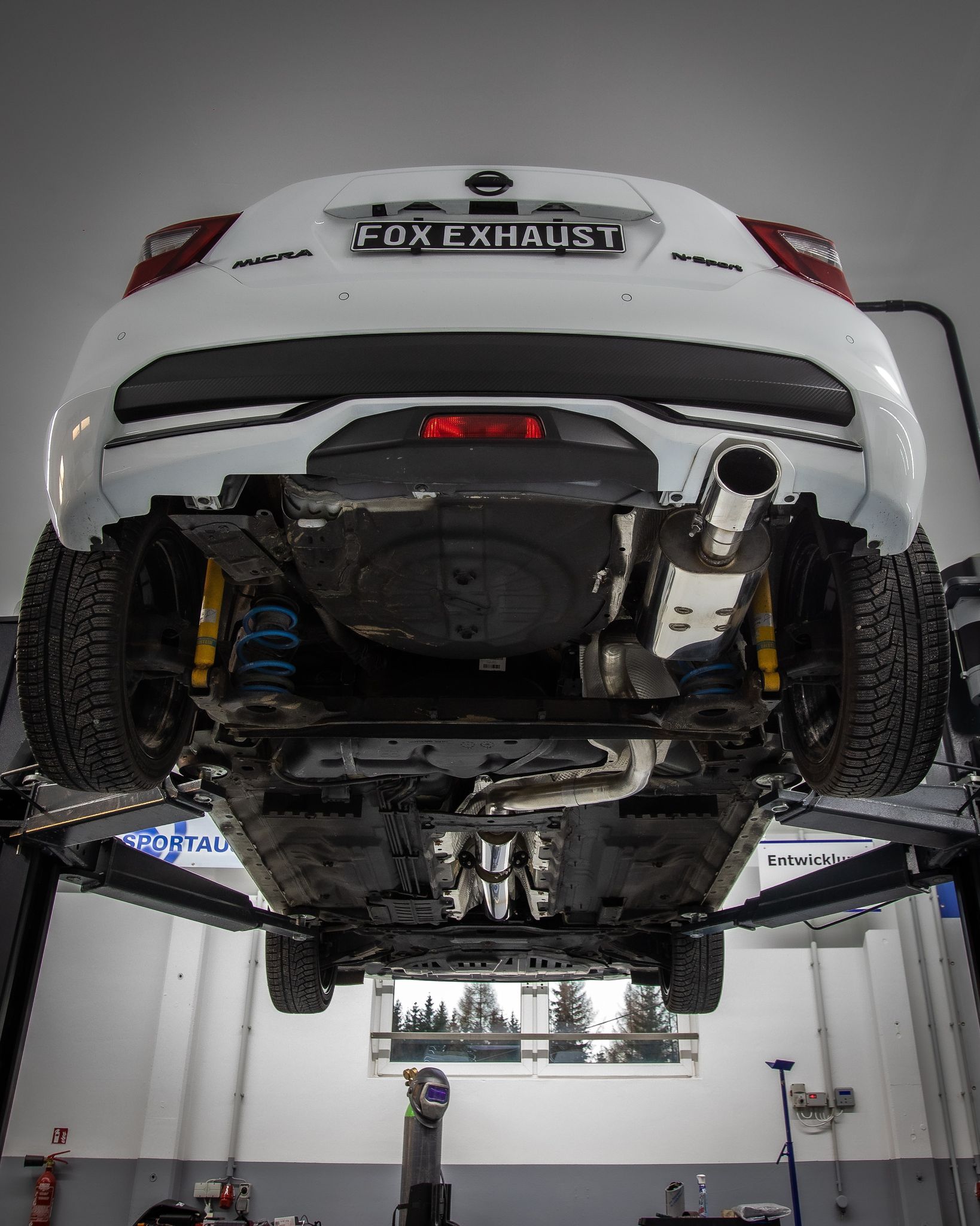 Nissan Micra K14 N Endschalldämpfer - 115x85 Typ 32