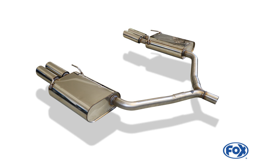 Opel Vectra C Caravan Endschalldämpfer rechts/links zweiflutig - 2x76 Typ 17 rechts/links