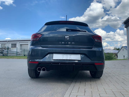 Seat Ibiza V - KJ Endschalldämpfer ohne Abgasklappe - 2x80 Typ 25