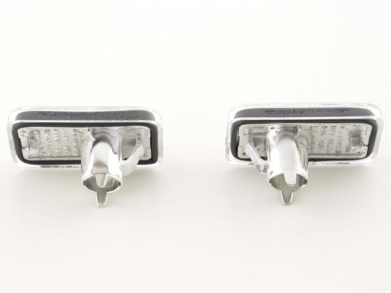 Seitenblinker Blinker Set VW Golf 2, chrom