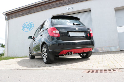 Skoda Fabia  Limousine Endschalldämpfer - 2x76 Typ 25