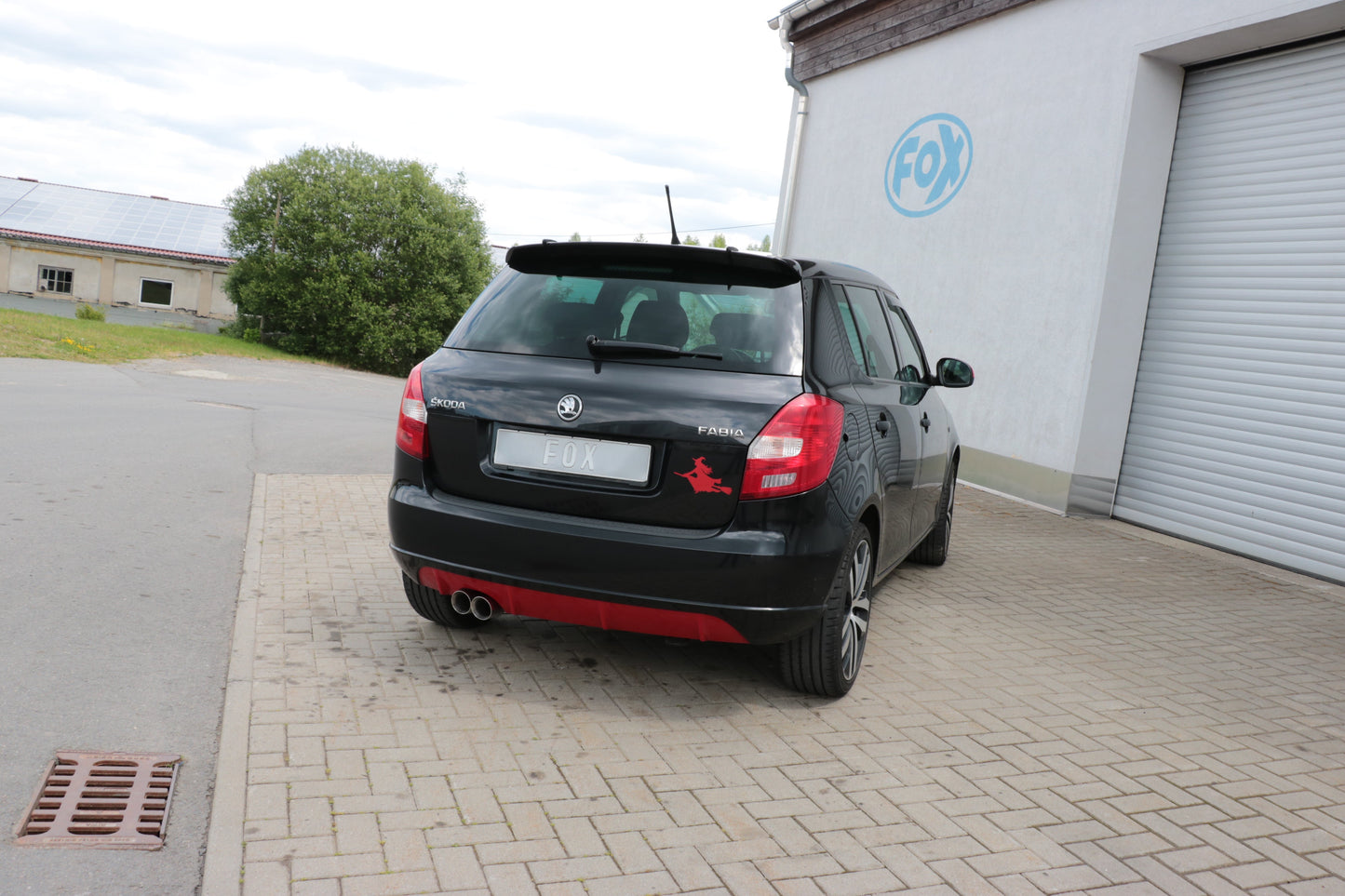 Skoda Fabia  Limousine Endschalldämpfer - 2x76 Typ 25