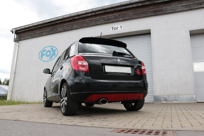 Skoda Fabia  Limousine Endschalldämpfer - 140x90 Typ 44