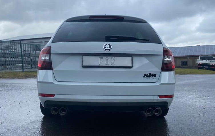 Skoda Octavia 5E - 2,0l 140kW Endschalldämpfer rechts/links - 2x76 Typ 25 rechts/links