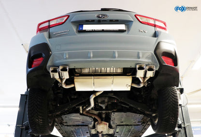 Subaru XV - G5 Endschalldämpfer quer Ausgang rechts/links - 4x Sonderendrohr