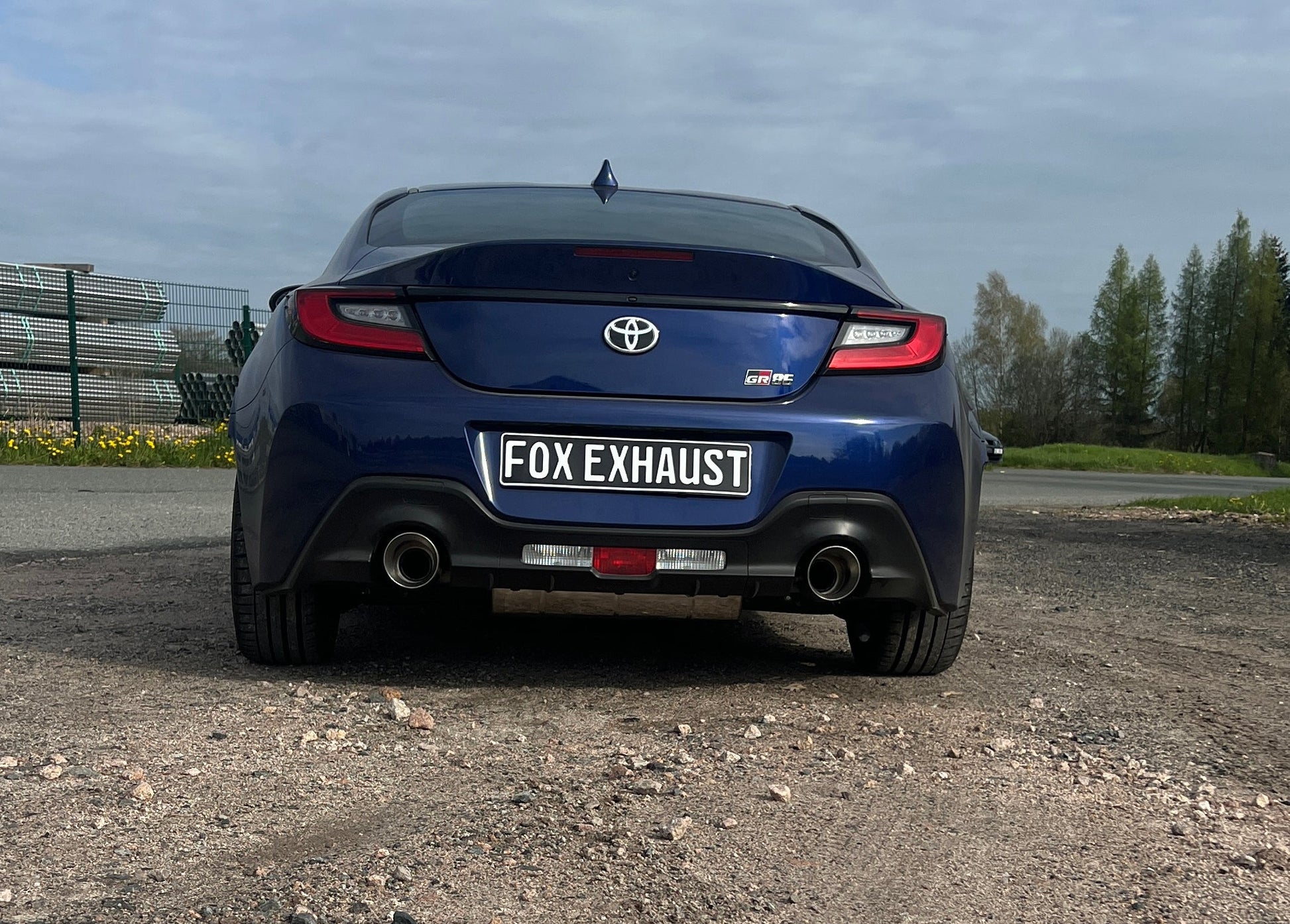 Toyota GR86 Endschalldämpfer - 1x114 Typ 25 rechts/links
