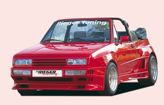 VW Golf 1 Rieger Seitenschweller Breitbau II  rechts, GFK, 
Montagezubehör, Aluwinkelleisten